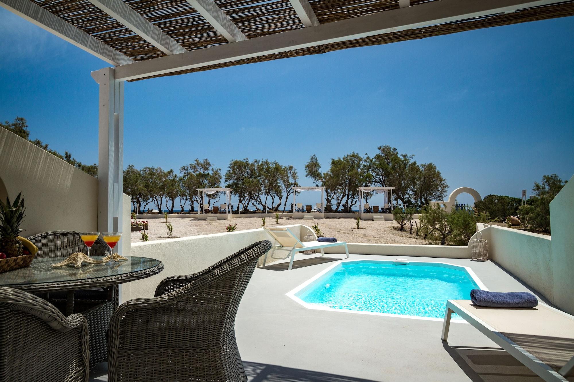 Sea Sound White Katikies Aparthotel Exomitis  Exteriör bild