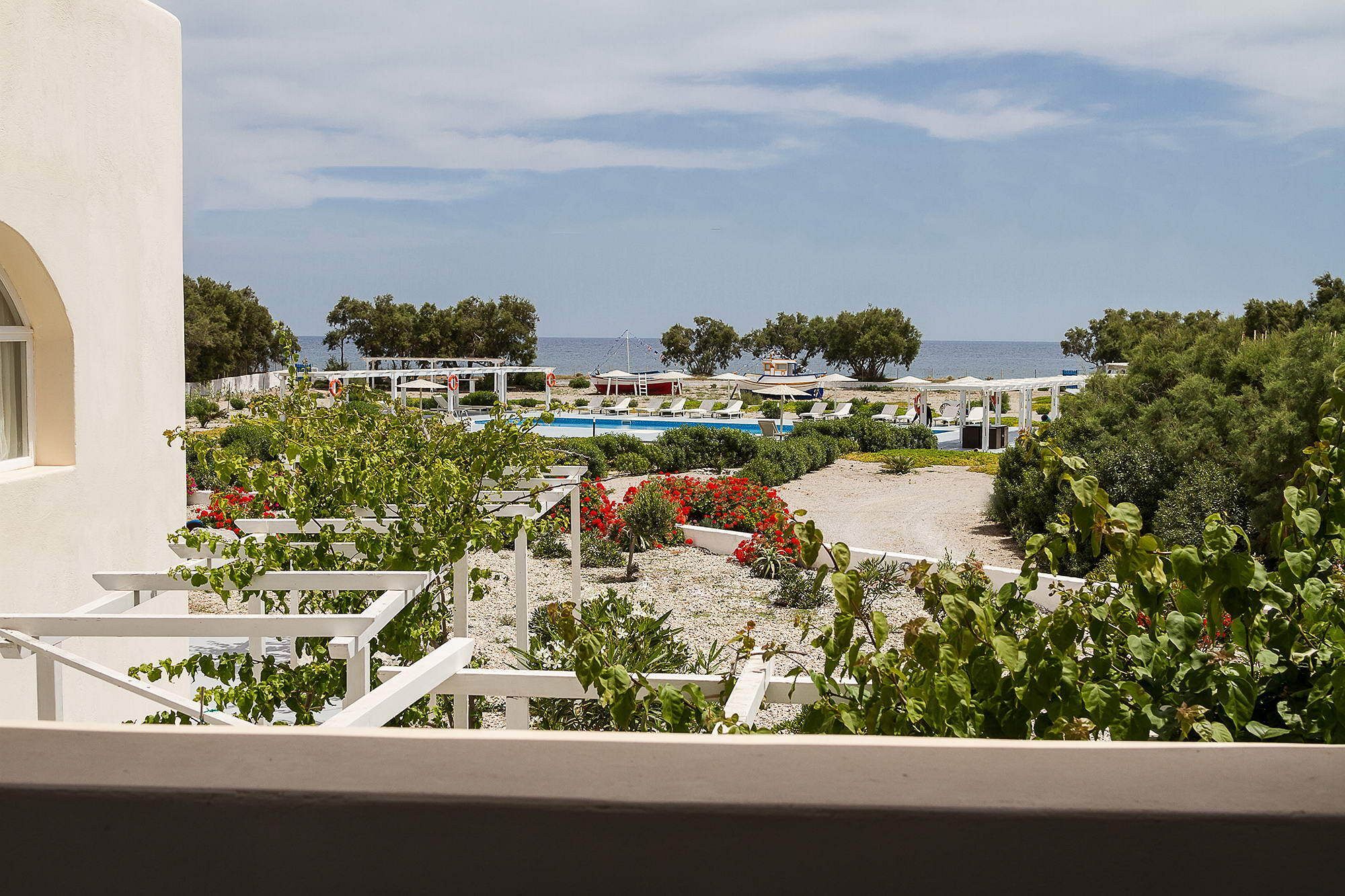 Sea Sound White Katikies Aparthotel Exomitis  Exteriör bild